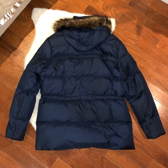 Andrew Marc Hooded down puffer Parka jacket - Picture 7 of 11
